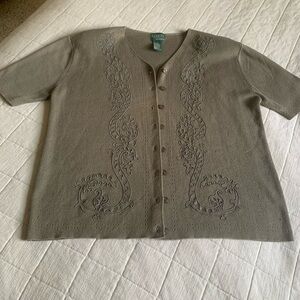 Vintage Women’s Cardigan Sweater Size Medium